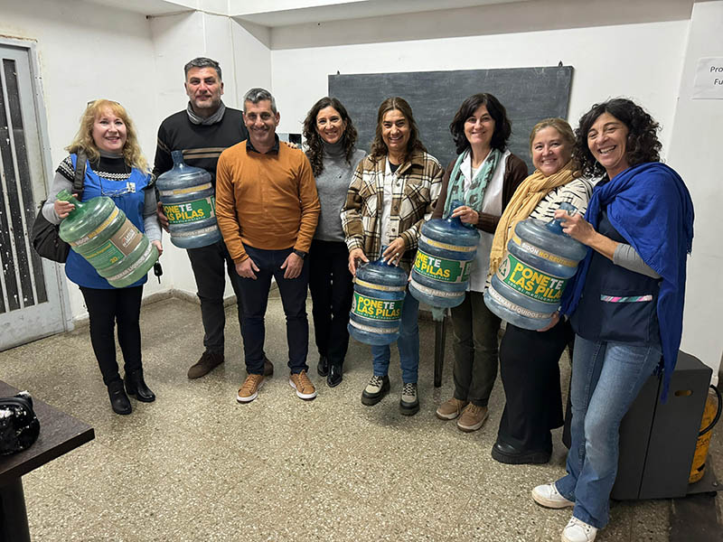 A PONERSE LAS PILAS: DI GREGORIO PRESENTÓ SU PROYECTO PARA ABRAZAR EL MEDIO AMBIENTE