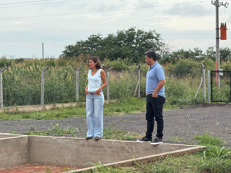 DI GREGORIO: LA OBRA DE RED CLOACAL DE DIEGO DE ALVEAR LLEGÓ AL 100% Y SE REALIZAN LAS PRUEBAS FINALES