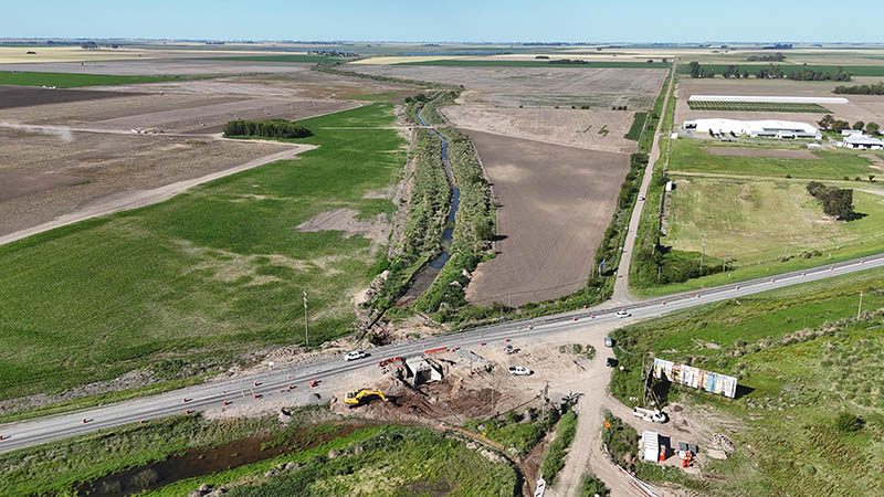 CANAL AGATAURA: DI GREGORIO VALORÓ EL GRADO DE AVANCE DE ESTA IMPONENTE OBRA PROVINCIAL