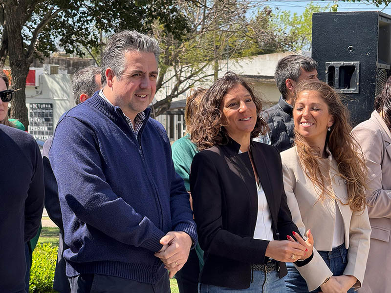 DI GREGORIO Y COCOCCIONI RECORRIERON DISTINTAS LOCALIDADES DE LA REGIÓN 