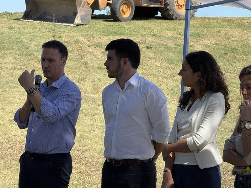 DI GREGORIO: “YA ESTÁN EN MARCHA LAS OBRAS PARA QUE LAS CLOACAS LLEGUEN AL 90% DE LOS VENADENSES”