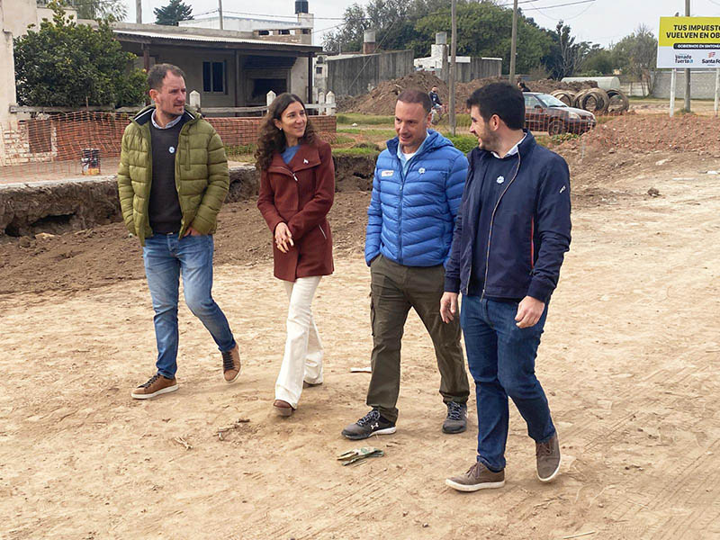 DI GREGORIO: “AVANZAN A BUEN RITMO LAS CLOACAS PARA VENADO TUERTO”