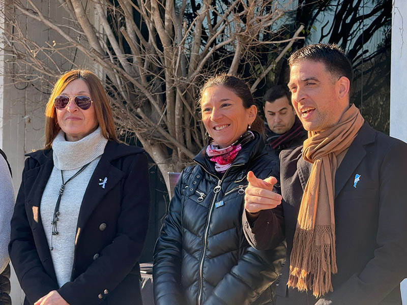 DI GREGORIO: “EL GOBIERNO PROVINCIAL Y LA COMUNA PONEN EN VALOR LA PLAZA PRINCIPAL DE WHEELWRIGHT”