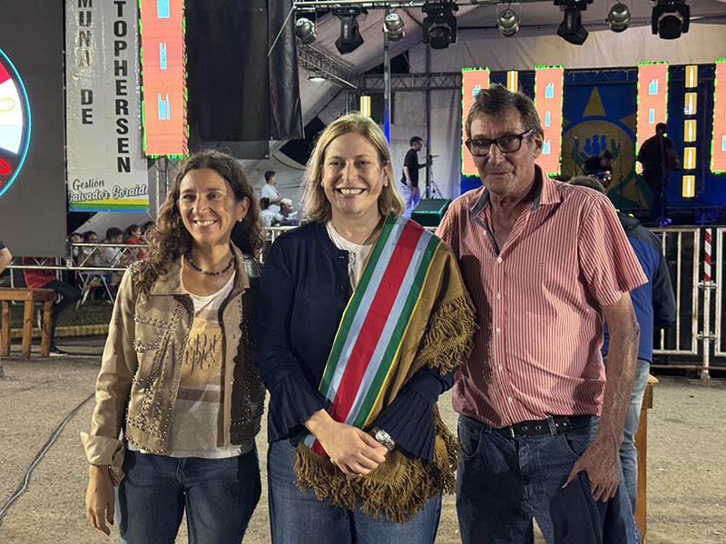 DI GREGORIO ANUNCIÓ LA CONSTRUCCIÓN DEL PREDIO PARA LA FIESTA PROVINCIAL DEL PONCHO SANTAFESINO
