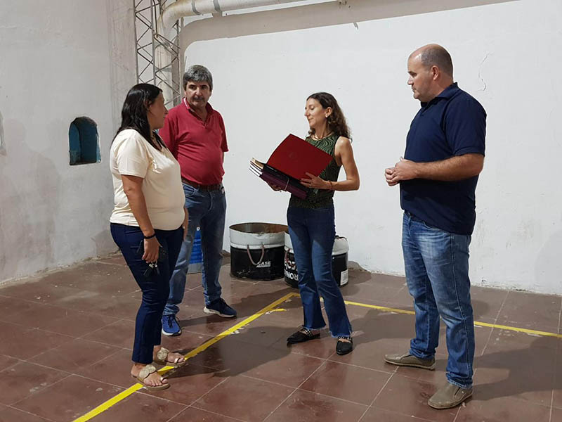 APOYO INSTITUCIONAL: DI GREGORIO LLEGÓ A TODO GENERAL LÓPEZ CON TRÁMITES DE PERSONERÍA JURÍDICA