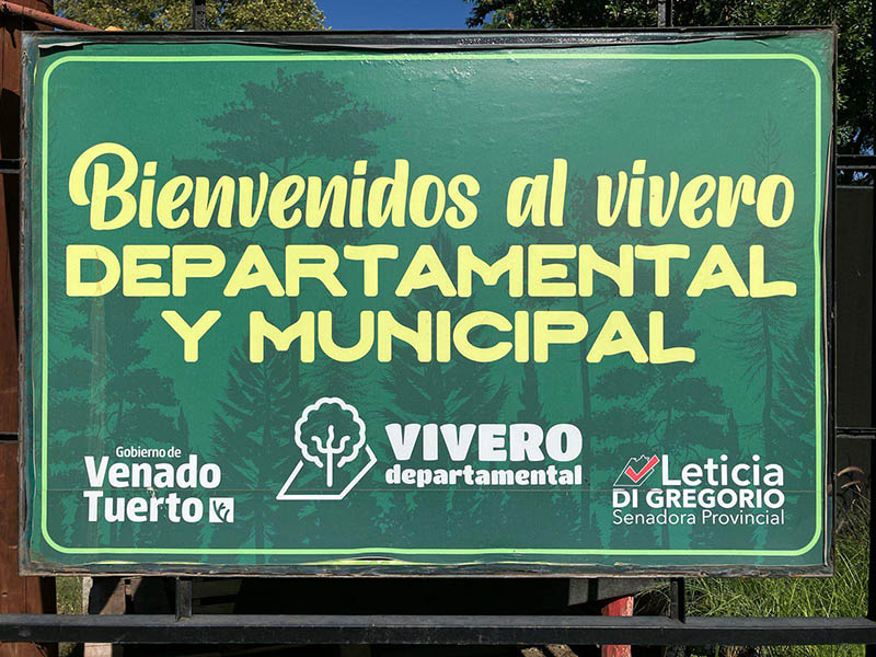 DI GREGORIO: “EL VIVERO DEPARTAMENTAL SIGUE CRECIENDO Y ESTÁ LISTO PARA LA NUEVA TEMPORADA”