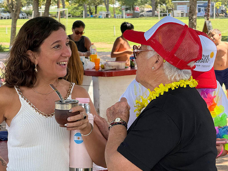 CIERRE REGIONAL DE ACTITUD VERANO: DI GREGORIO ACOMPAÑÓ A 200 ADULTOS MAYORES EN TEODELINA