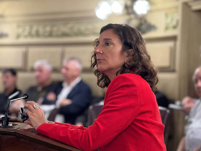 LA SENADORA DI GREGORIO CUESTIONÓ EL ABANDONO DE LAS RUTAS NACIONALES Y RECLAMÓ QUE LOS IMPUESTOS VUELVAN EN OBRAS