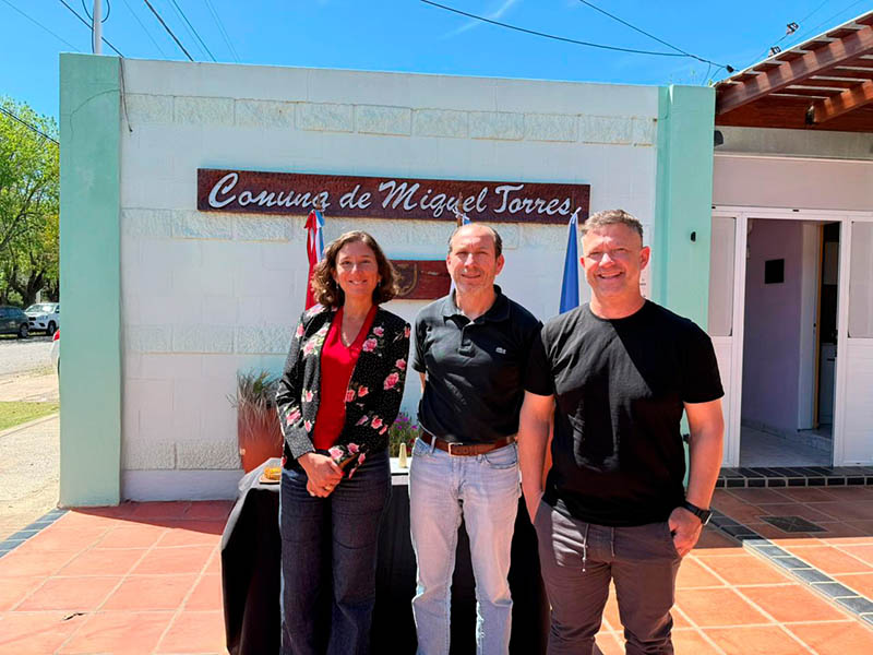DI GREGORIO: “ESTAMOS ACOMPAÑANDO A DEPORTISTAS DE PEQUEÑAS LOCALIDADES”