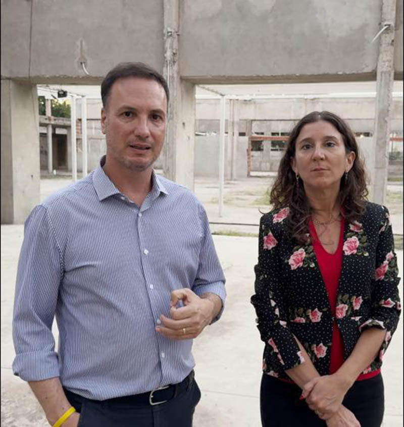 DI GREGORIO: “LA OBRA DE LA ESCUELA 238 DE VENADO TUERTO ESTÁ EN MARCHA”