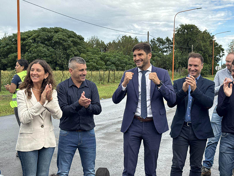 DI GREGORIO DESTACÓ EL IMPORTANTE AVANCE DE LA ESCUELA SECUNDARIA EN HUGHES
