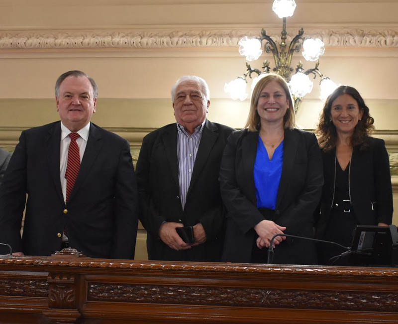 LA SENADORA DI GREGORIO CONTINUARÁ COMO VICEPRESIDENTE PROVISIONAL SEGUNDA EN LA CÁMARA  ALTA
