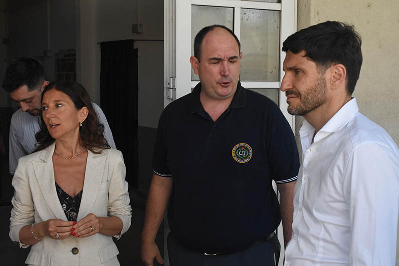 DI GREGORIO: “EL GOBERNADOR CUMPLIÓ Y EL SECUNDARIO DE CHOVET PODRÁ AVANZAR CON OBRAS”