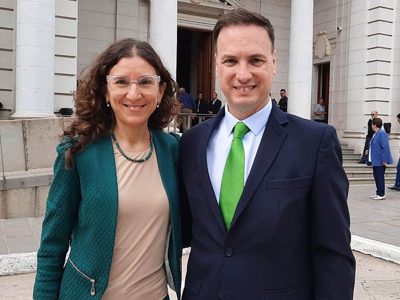 DI GREGORIO Y ENRICO ANUNCIARON EL COMPROMISO PROVINCIAL PARA TERMINAR EL GIMNASIO DE LA ESCUELA PRIMARIA EN CARRERAS