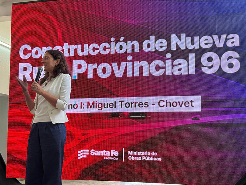 DI GREGORIO: “LA NUEVA RUTA 96 ES UNA OBRA HISTÓRICA PARA GENERAL LÓPEZ”