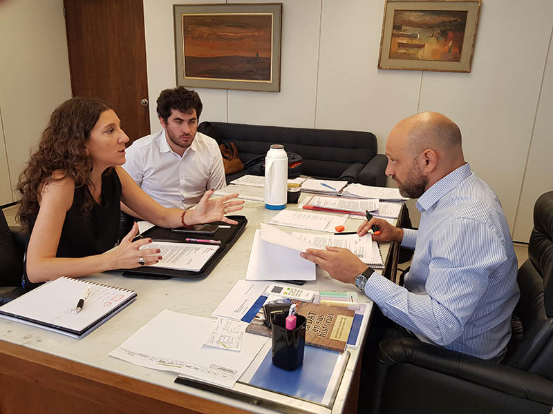 DI GREGORIO: “AVANZA EL NUEVO TENDIDO ELÉCTRICO PARA LA PRODUCCIÓN Y LOS VECINOS DEL SUR ”