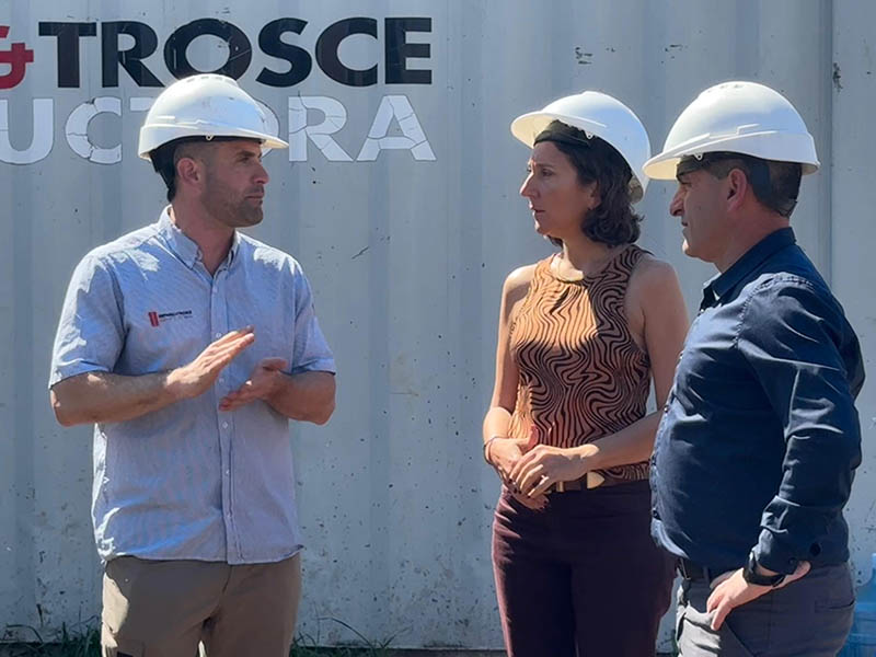 DI GREGORIO: LA NUEVA ESCUELA SECUNDARIA DE HUGHES SERÁ OTRO HITO HISTÓRICO PARA LA LOCALIDAD